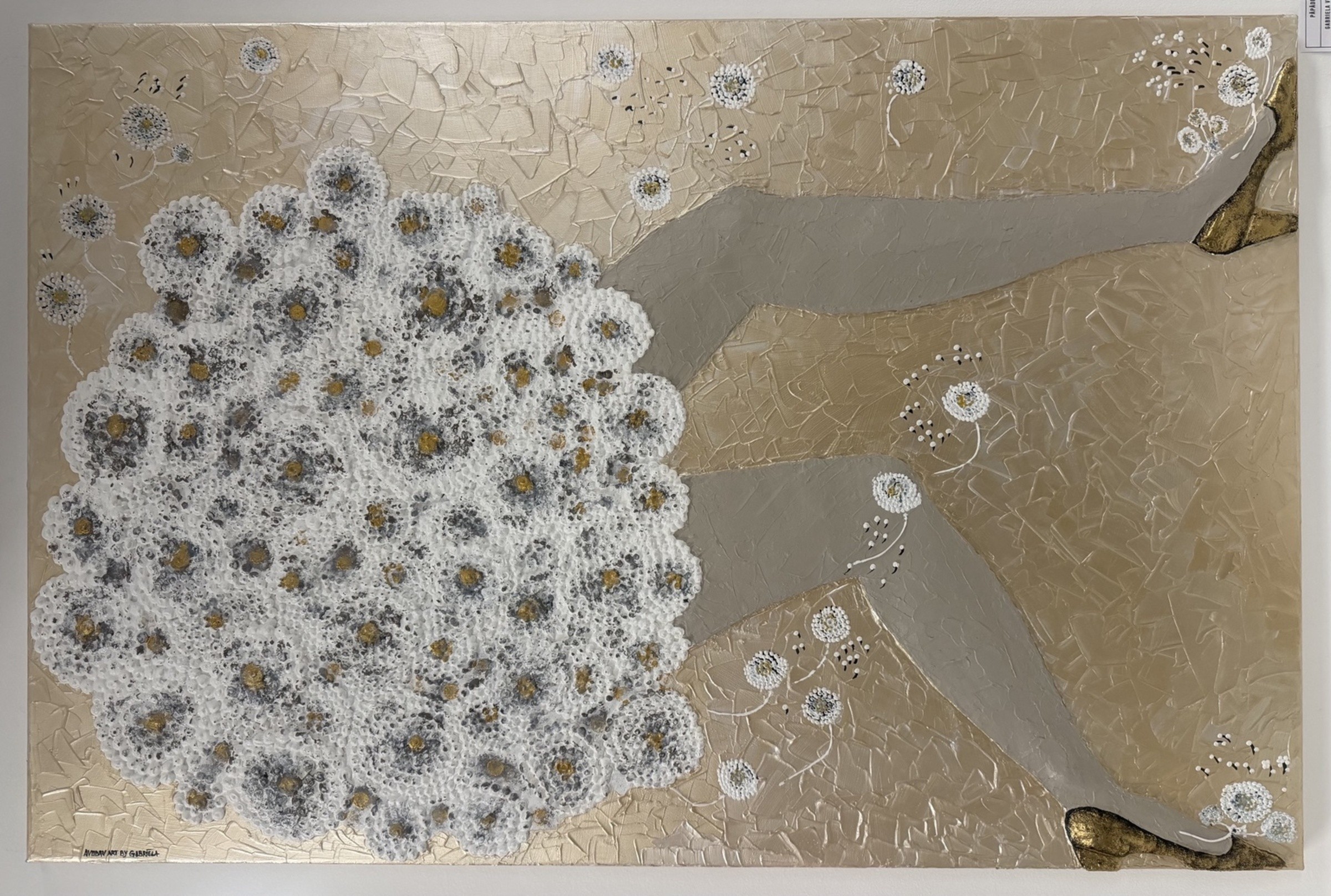 Dandelions — AVUDAV ART by Gabriela, 80 × 120 cm